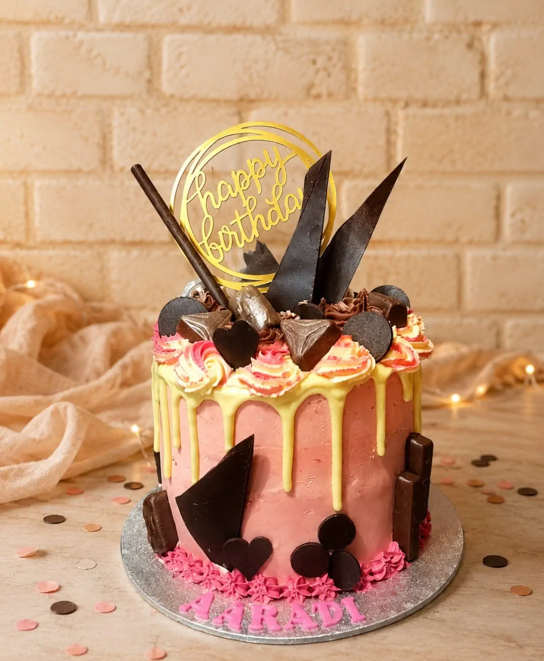 Blush and chocolate - Chocolate cake