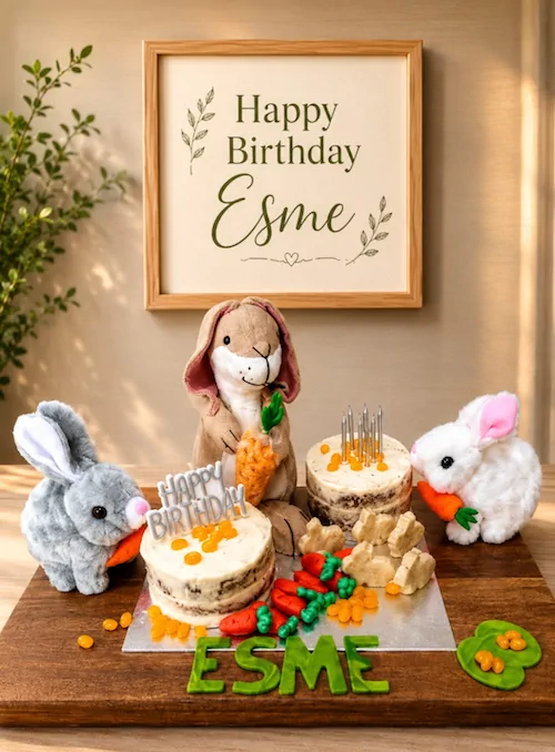 Esme's Little Bunny Garden