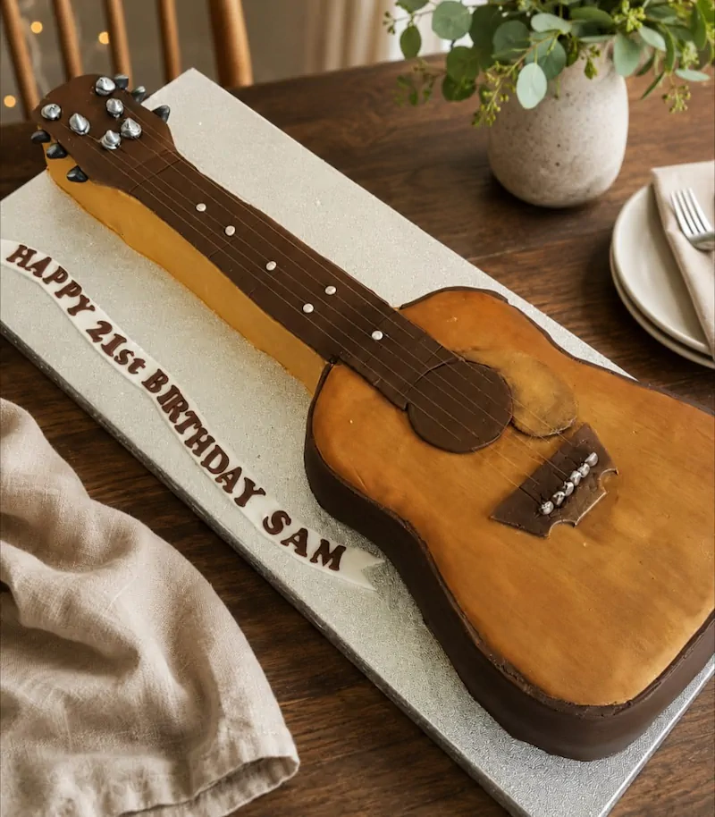 Acoustic Guitar cake