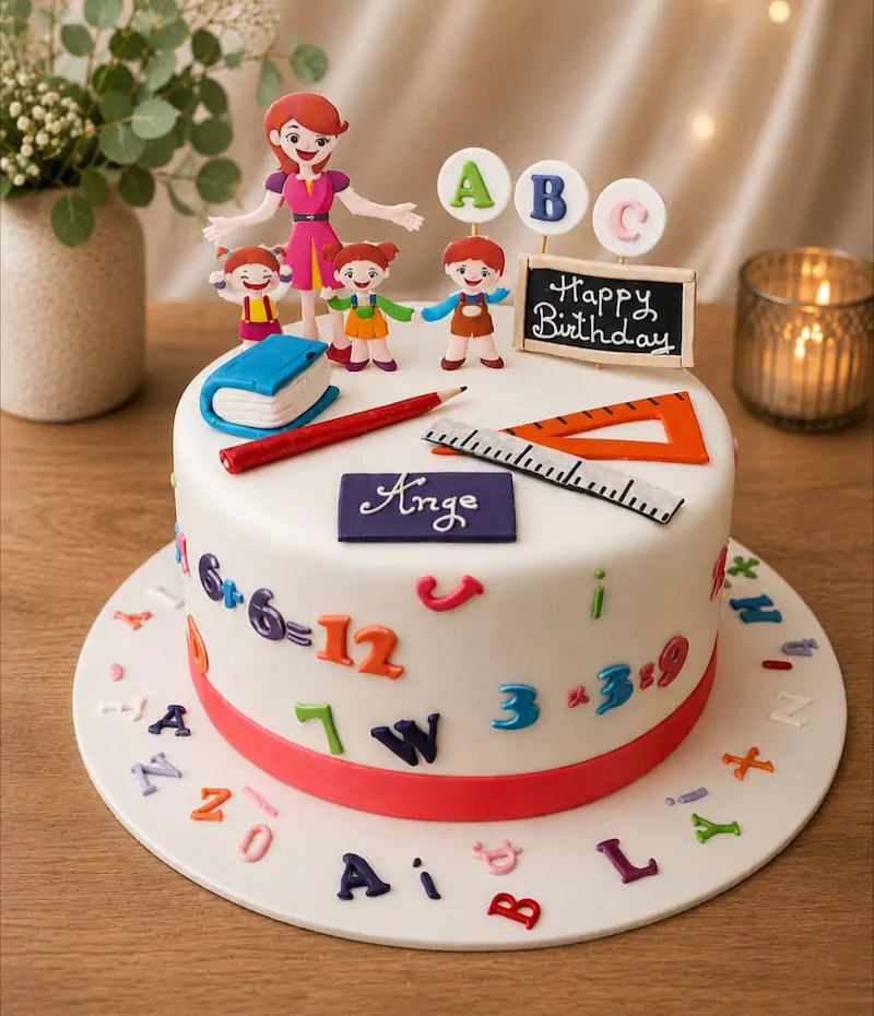 Back to School Cake
