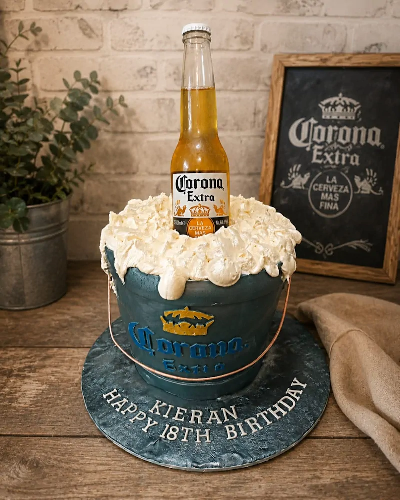Corona Celebration cake