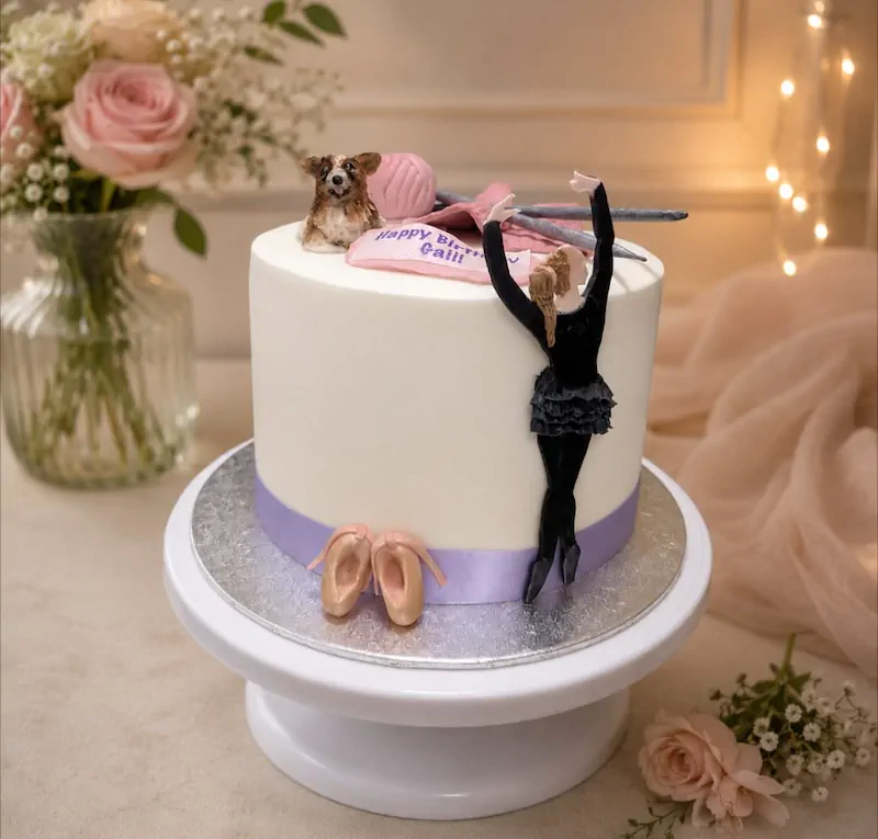 Elegant Ballet Hobby cake