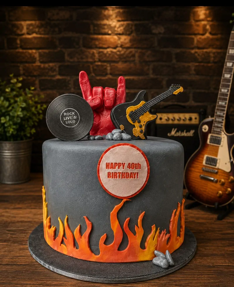 Rock Legends Celebration Cake
