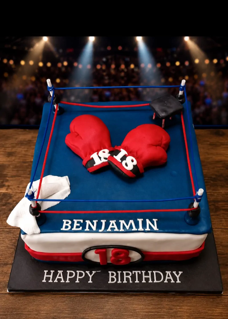 The Champion's Ring Cake