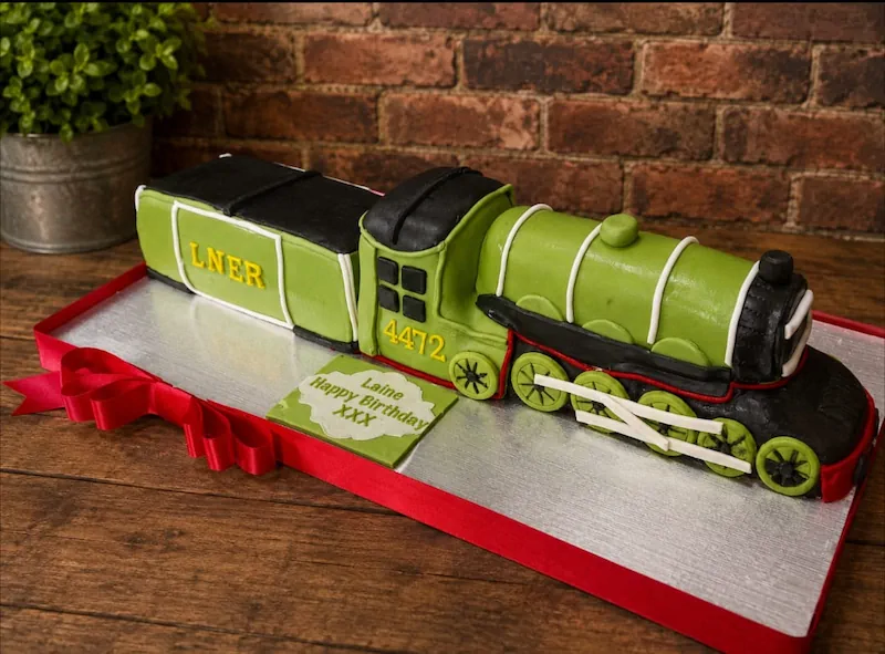 Vintage Locomotive Cake