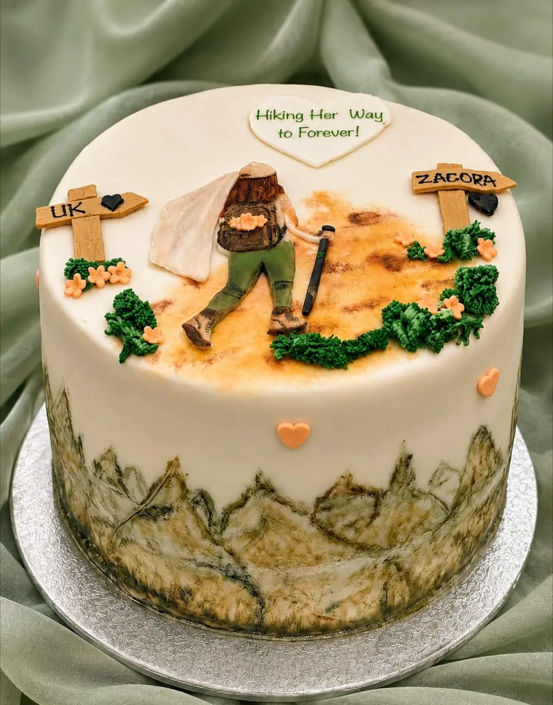 Walking to Forever Cake