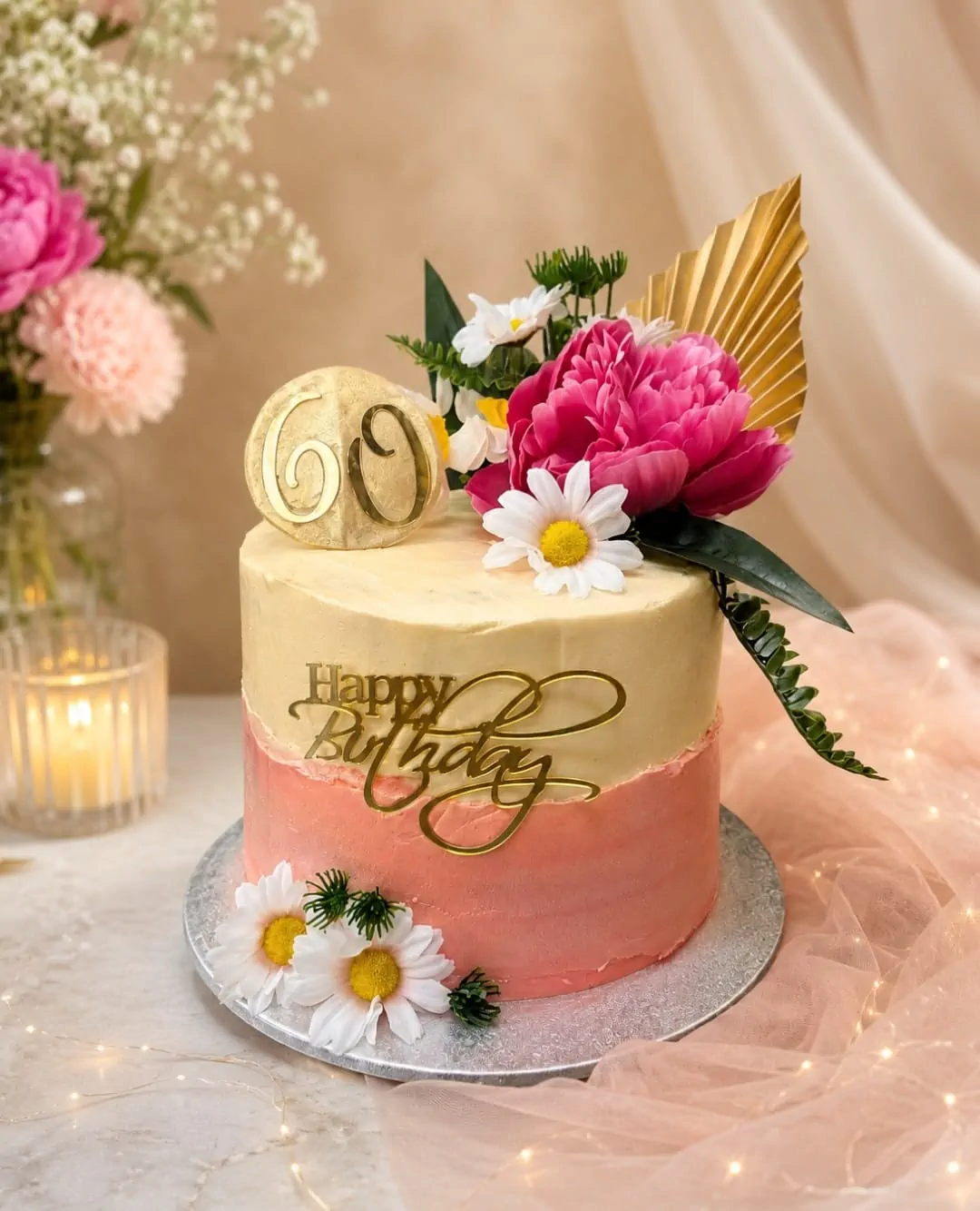 Peony Blush - Celebration Cake 