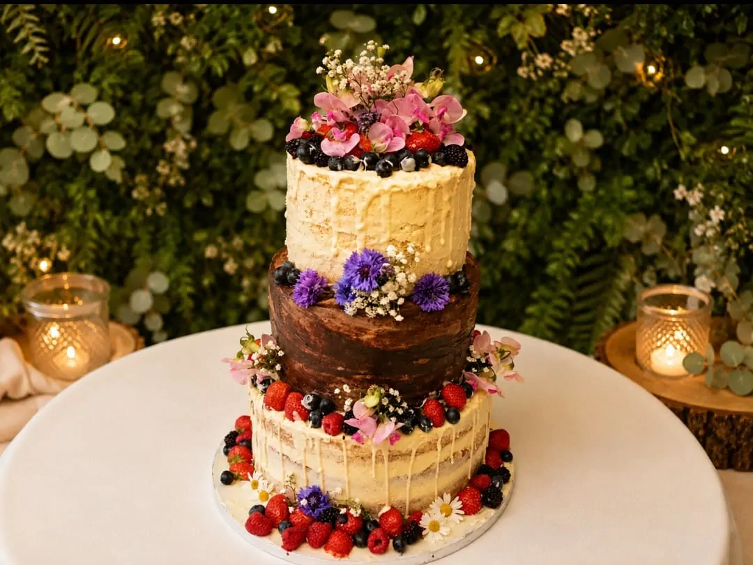 Woodland Blossom - Chocolate cake